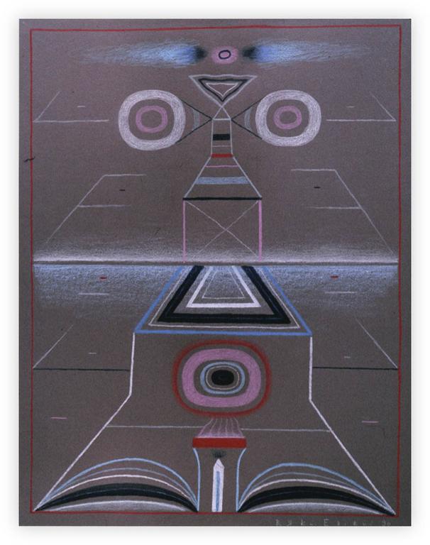 Catalogue raisonné, Vladimir Yankilevsky, Woman by the Sea, 1990