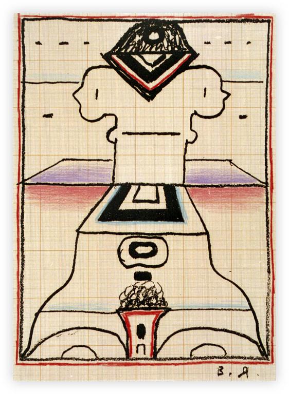 Catalogue raisonné, Vladimir Yankilevsky, Woman by the Sea, 1990