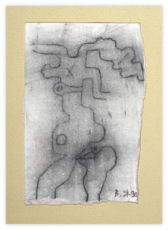 Catalogue raisonné, Vladimir Yankilevsky, Woman by the Sea, 1990