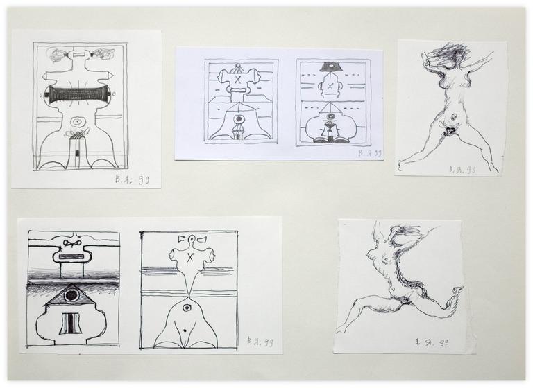 Catalogue raisonné, Vladimir Yankilevsky, Woman by the Sea, 1999