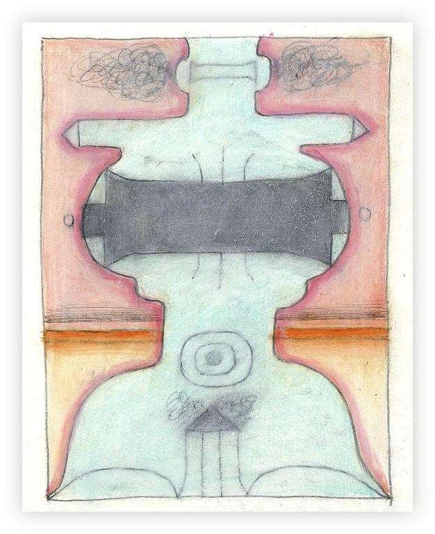 Catalogue raisonné, Vladimir Yankilevsky, Woman by the Sea, 2000