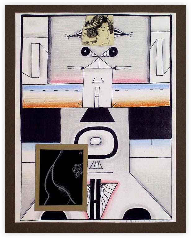 Catalogue raisonné, Vladimir Yankilevsky, Woman by the Sea, 2002