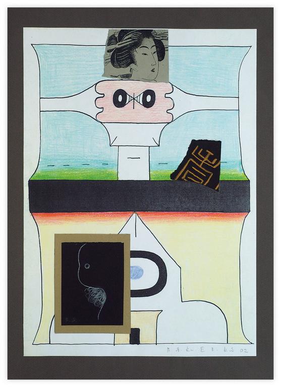 Catalogue raisonné, Vladimir Yankilevsky, Woman by the Sea, 2002