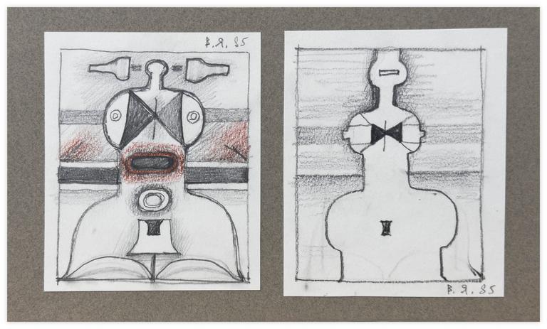 Catalogue raisonné, Vladimir Yankilevsky, Woman by the Sea, 1985