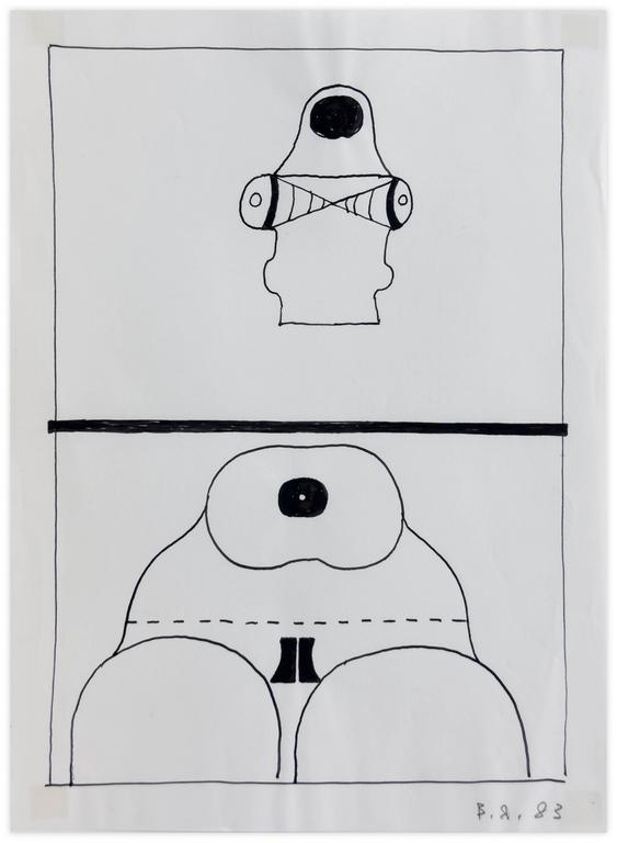 Catalogue raisonné, Vladimir Yankilevsky, Woman by the Sea, 1983
