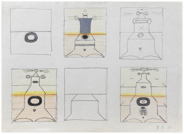 Catalogue raisonné, Vladimir Yankilevsky, Woman by the Sea, 1998
