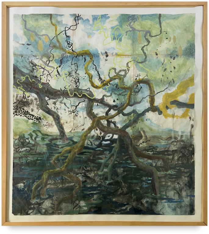 Catalogue raisonné, Daniel Boursin, 9F mangrove — 2004