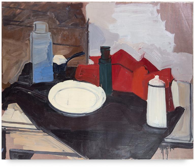 Catalogue raisonné, Michel Mousseau, Assiette blanche deux, circa 1965