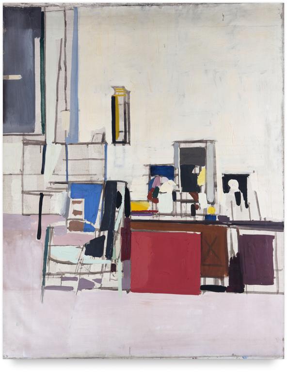 Catalogue raisonné, Michel Mousseau, Mur blanc, circa 1986