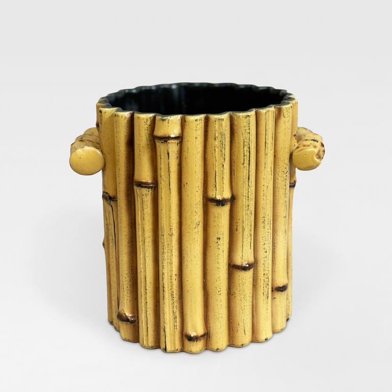 Catalogue raisonné, Pol Chambost, Seau à champagne (brun jaune). Modèle 2067 bis —