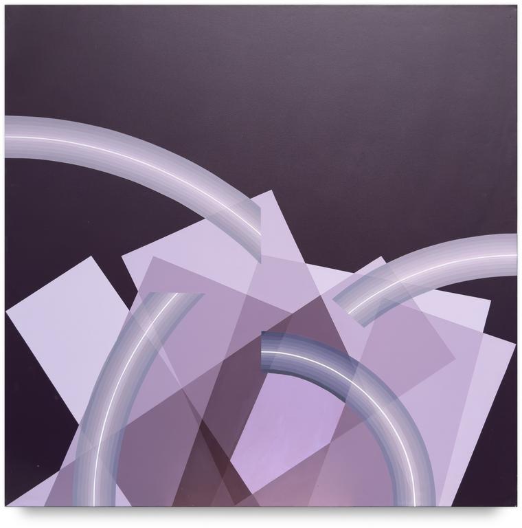 Catalogue raisonné, Horacio Garcia Rossi, Couleur lumière transparence (Khaos programme) - 2008