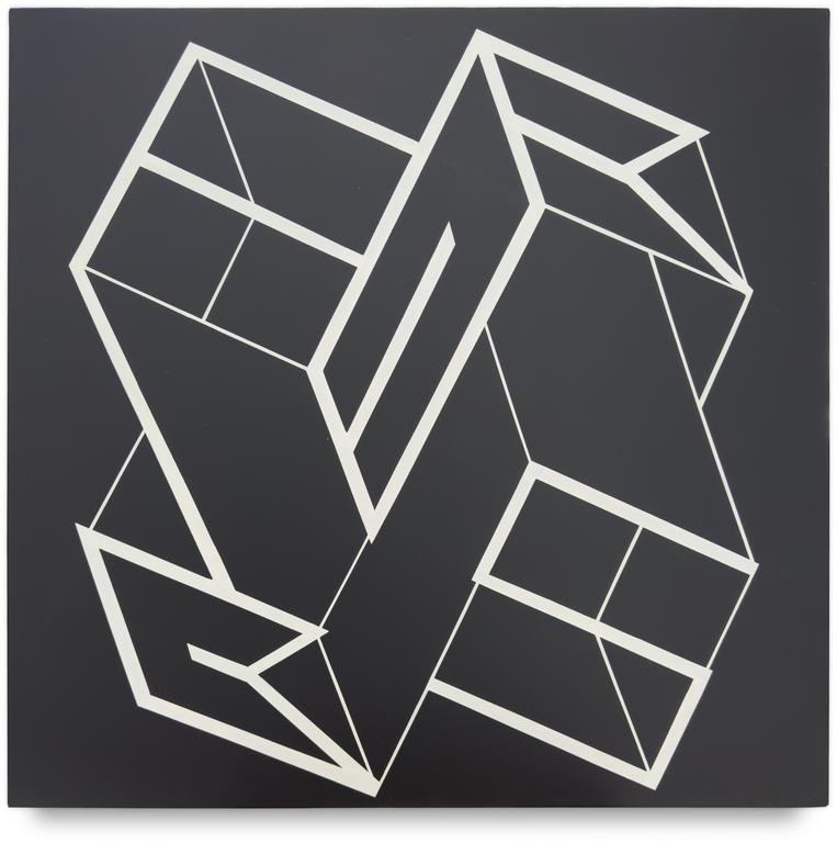 Catalogue raisonné, Horacio Garcia Rossi, Portrait du nom d'Albers - 1975