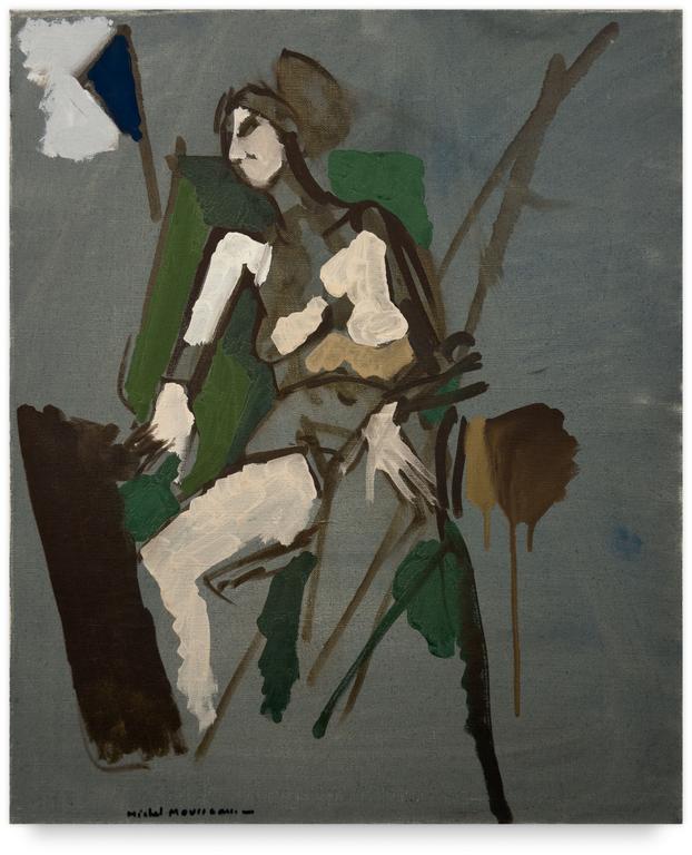 Catalogue raisonné, Michel Mousseau, Nu vert, circa 1960