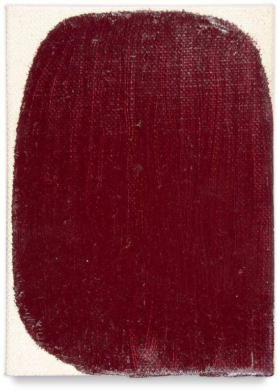 Catalogue raisonné, Michel Mousseau, Expansion carmin foncé, 2025