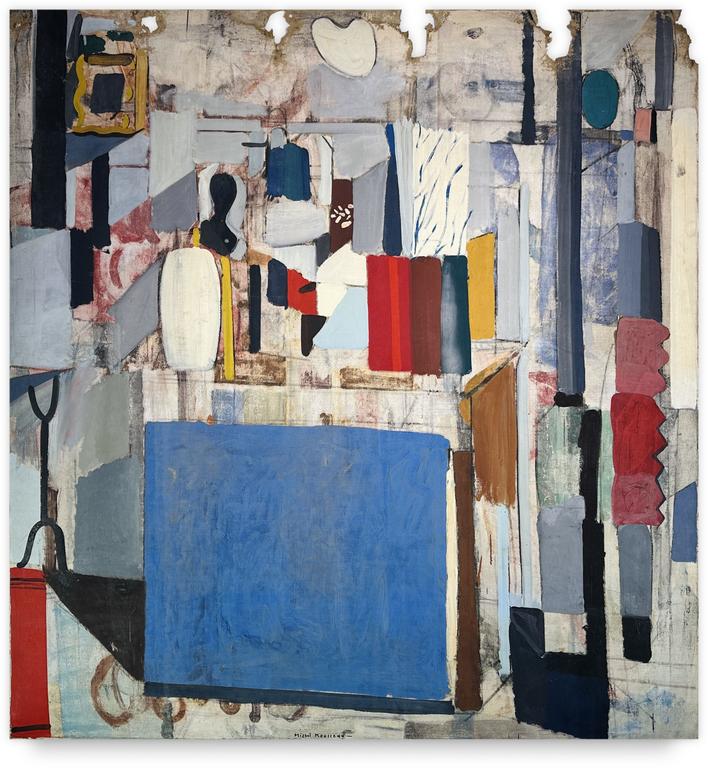 Catalogue raisonné, Michel Mousseau, … Bleu, circa 1972