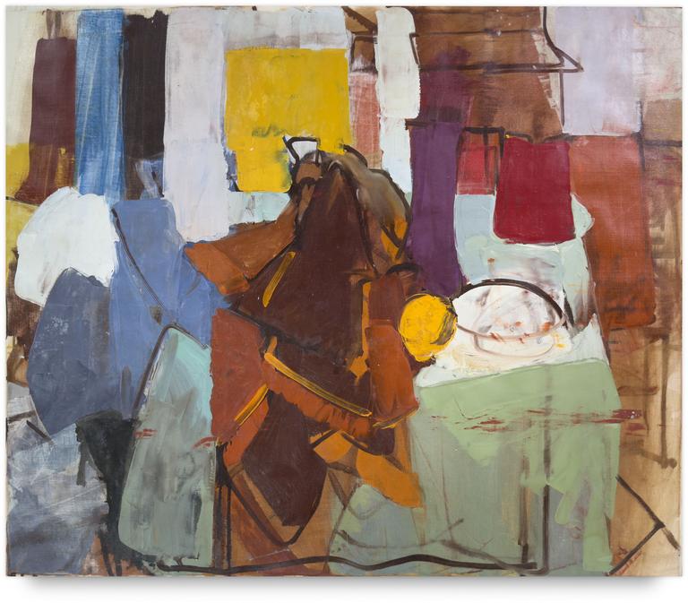 Catalogue raisonné, Michel Mousseau, Buffet bleu, circa 1968