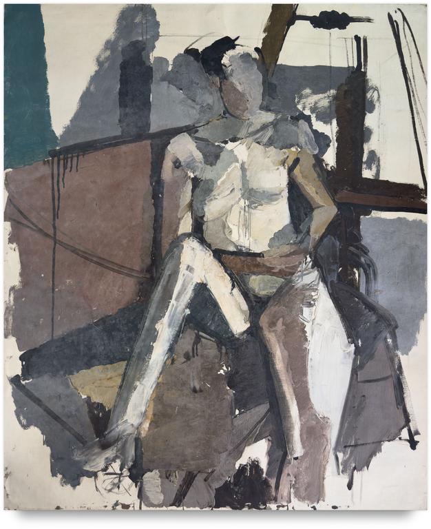 Catalogue raisonné, Michel Mousseau, Nu assis, circa 1960