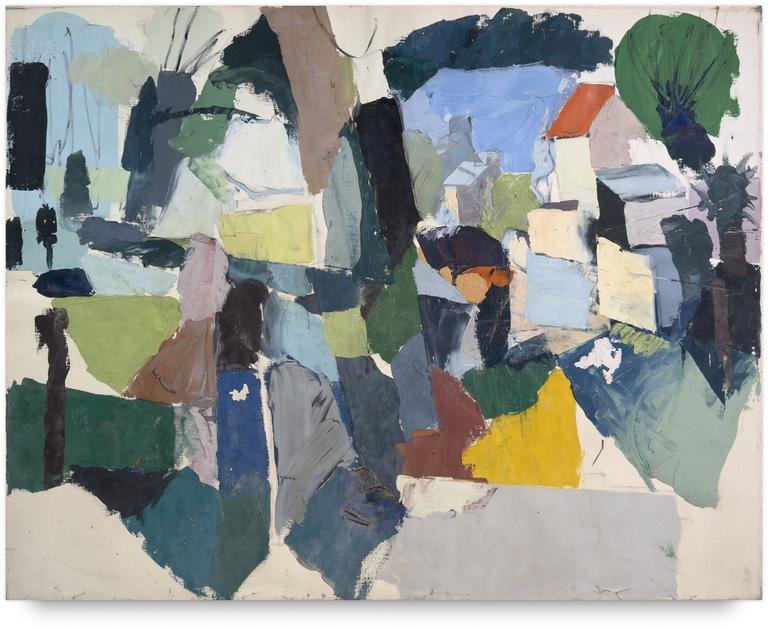 Catalogue raisonné, Michel Mousseau, Toit rouge, circa 1960