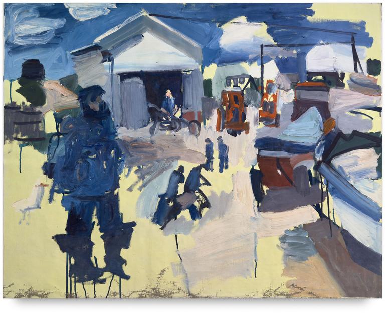 Catalogue raisonné, Michel Mousseau, Pêcheurs, circa 1960
