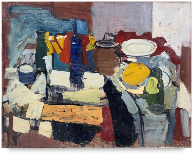 Catalogue raisonné, Michel Mousseau, Bouteille bleue, circa 1968