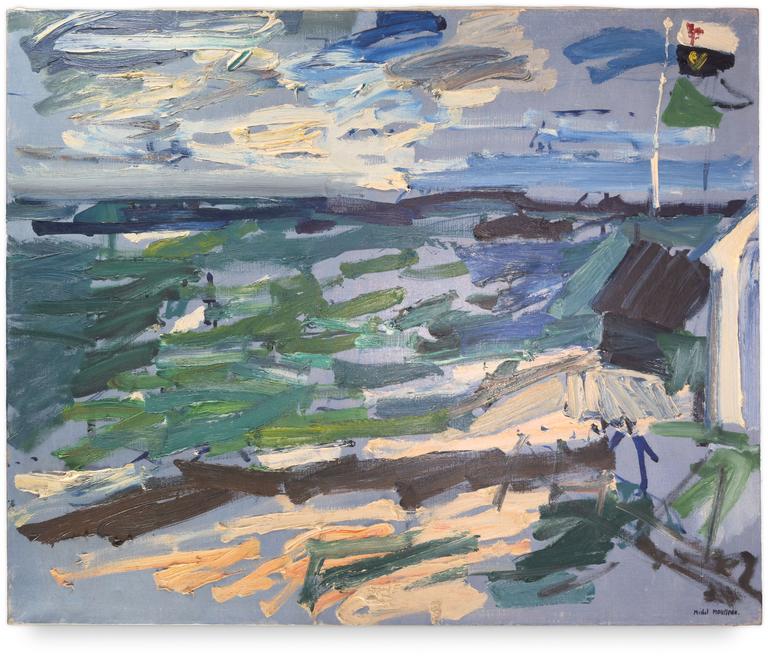 Catalogue raisonné, Michel Mousseau, La mer, circa 1958