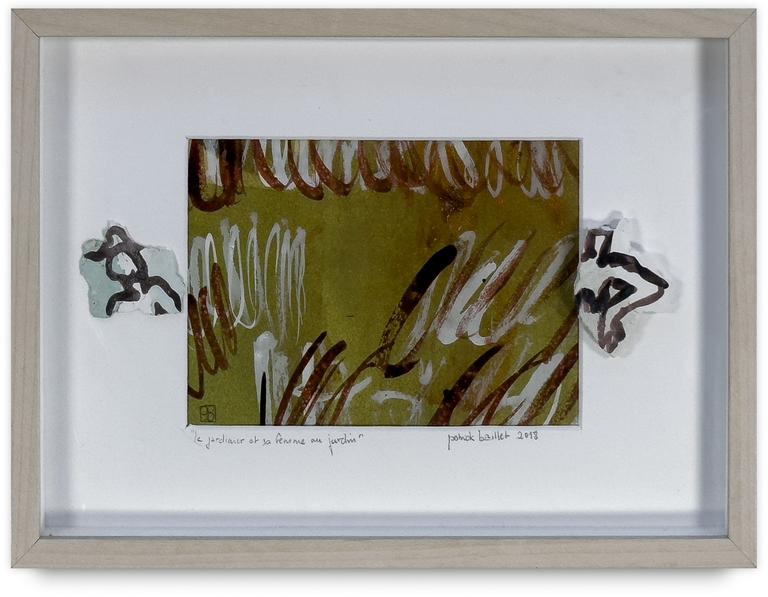 Catalogue raisonné, Patrick Baillet, Le Jardinier et sa femme au jardin - 2018