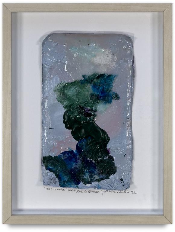 Catalogue raisonné, Patrick Baillet, Personnage, série Peau de peinture - 2022