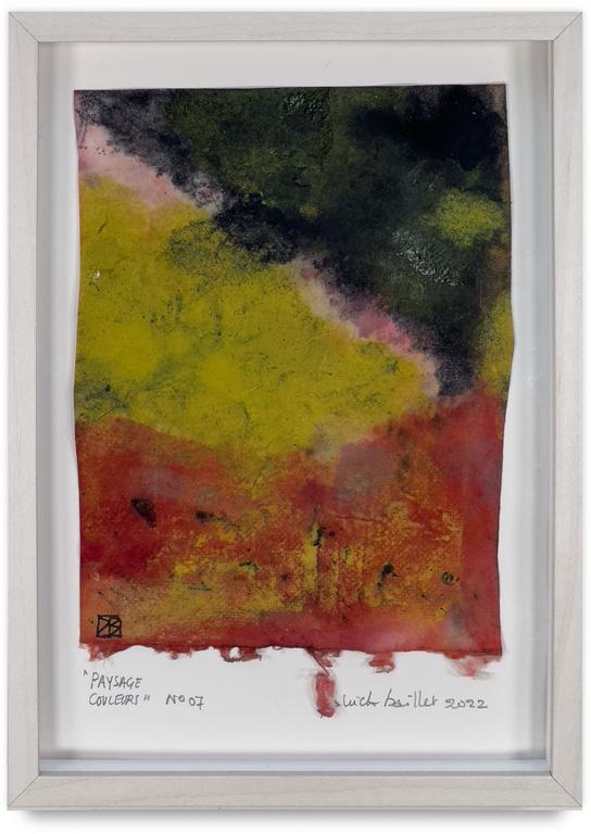 Catalogue raisonné, Patrick Baillet, Paysage couleurs n°7 - 2022