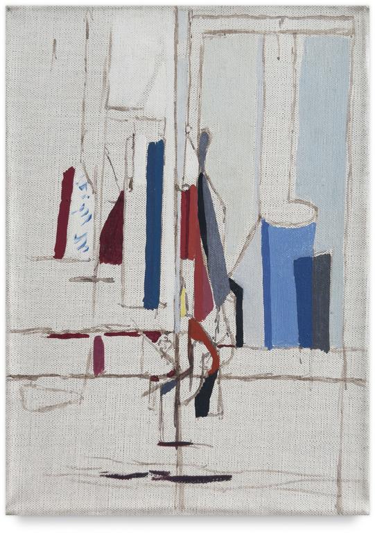 Catalogue raisonné, Michel Mousseau, Pigment Bleu II, circa 1990