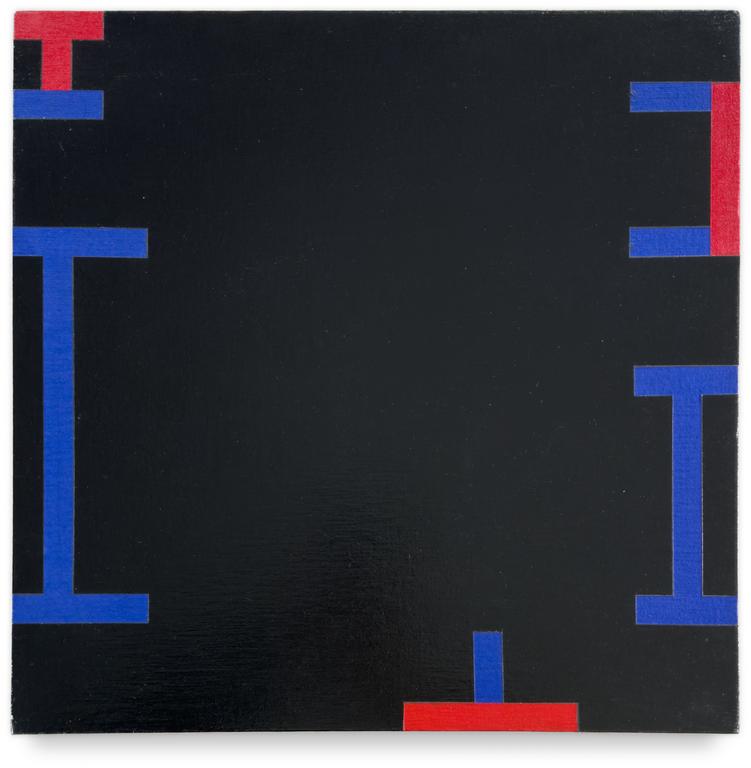 Catalogue raisonné, Henri Prosi, SIGNES BLEU-ROUGE — 1996