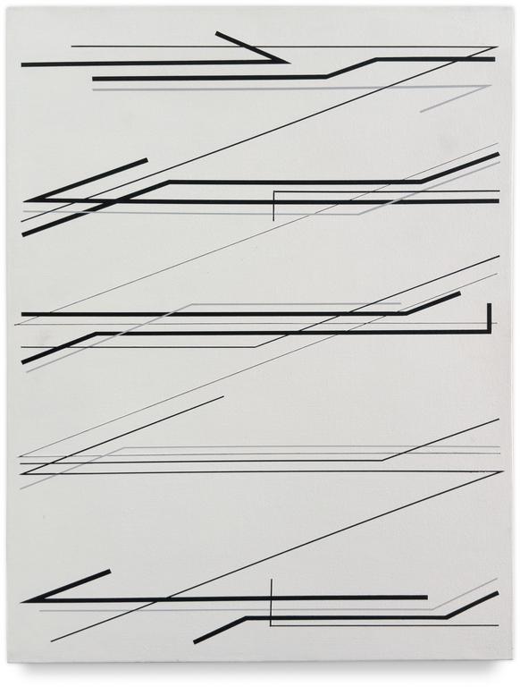 Catalogue raisonné, Henri Prosi, LIGNES BRISÉES — 1990