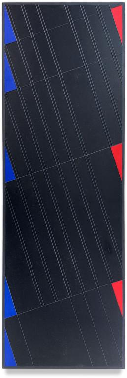Catalogue raisonné, Henri Prosi, ANGLES ROUGE BLEU — 1989