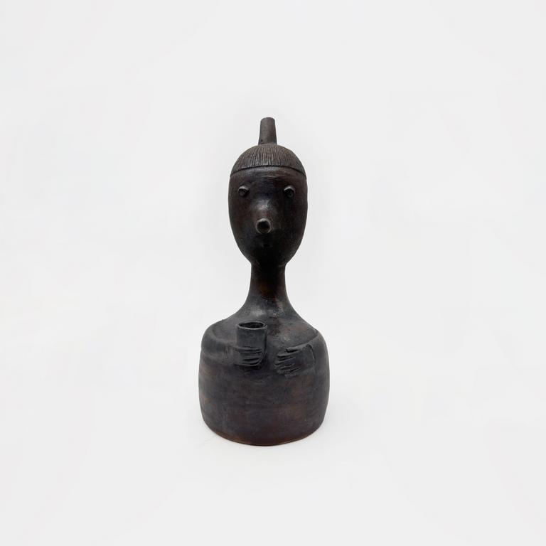 Catalogue raisonné, Jean & Jacqueline Lerat, Moine noir (bouteille à liqueur), 1960