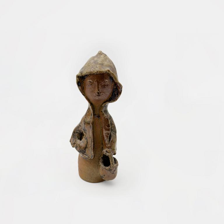 Catalogue raisonné, Jean & Jacqueline Lerat, Femme à la grande capuche (bouquetière), 1964