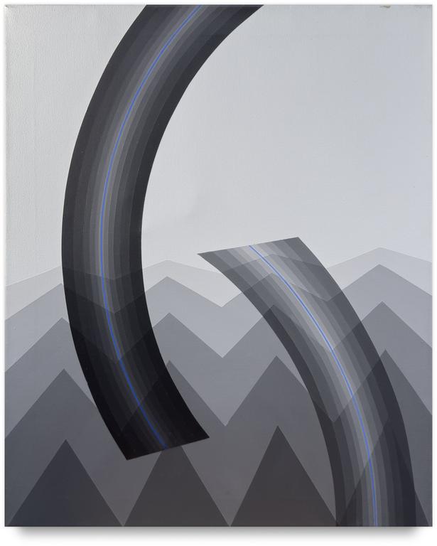 Catalogue raisonné, Horacio Garcia Rossi, Bleu-Noir lumière - 2009