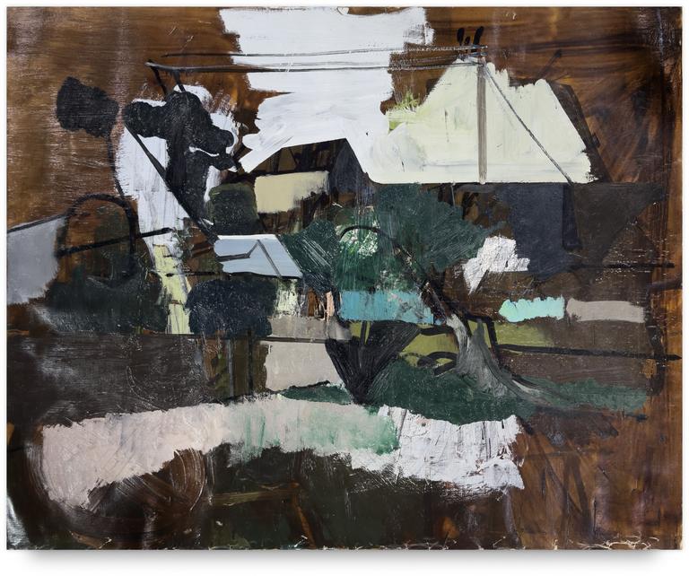 Catalogue raisonné, Michel Mousseau, Maison noire 2, circa 1970