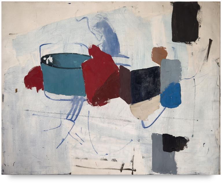 Catalogue raisonné, Michel Mousseau, Vert rouge noir, circa 1965