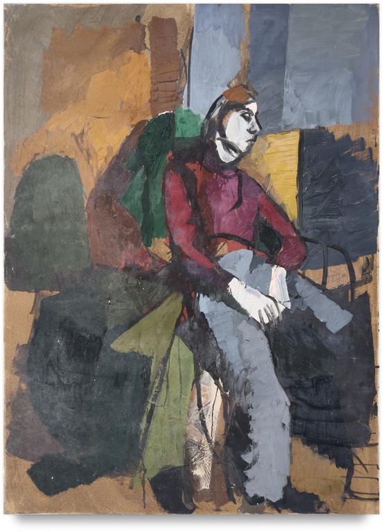 Catalogue raisonné, Michel Mousseau, Portrait, circa 1960