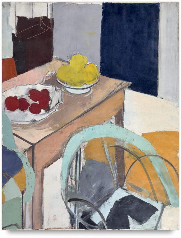 Catalogue raisonné, Michel Mousseau, Fruits jaunes et rouges, circa 1960