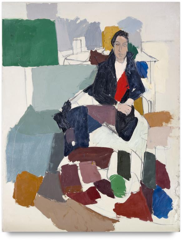 Catalogue raisonné, Michel Mousseau, Femme devant la table, circa 1975