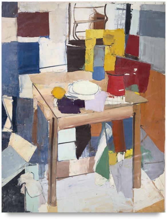 Catalogue raisonné, Michel Mousseau, Jaune, blanc rouge, circa 1975-1980