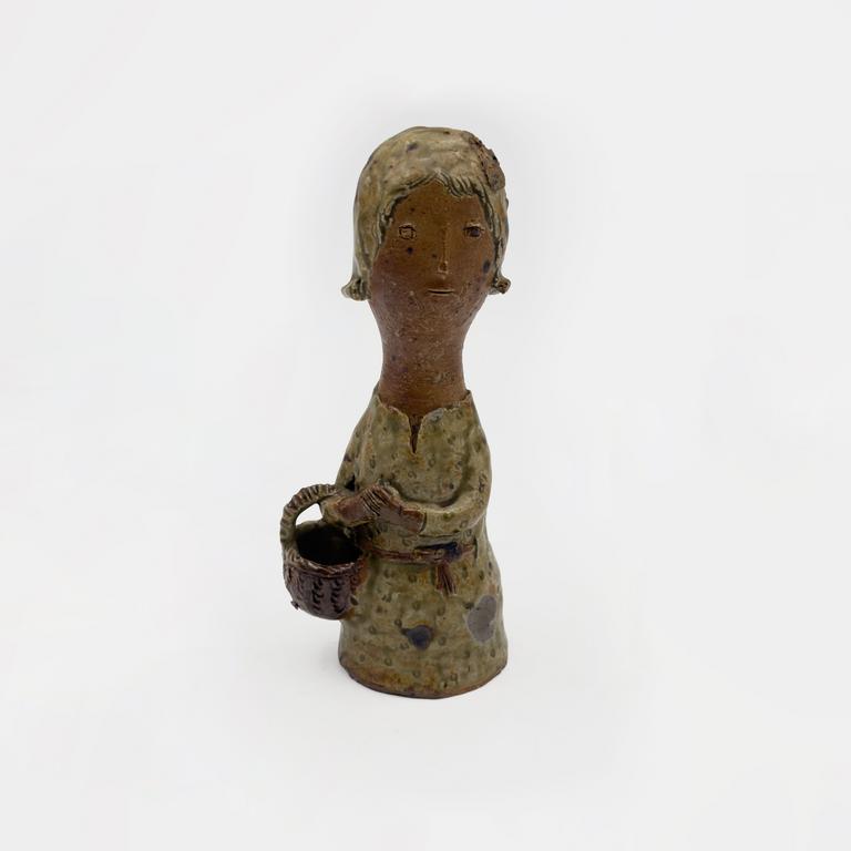 Catalogue raisonné, Jean & Jacqueline Lerat, Femme au cheveux courts (bouquetière), 1970