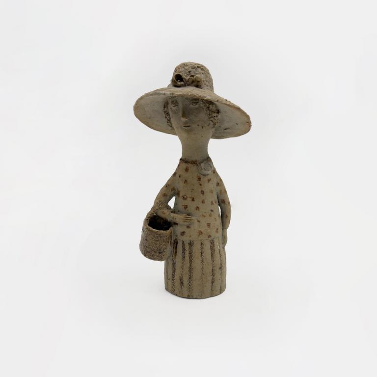 Catalogue raisonné, Jean & Jacqueline Lerat, Femme au chapeau avec un nœud, 1970