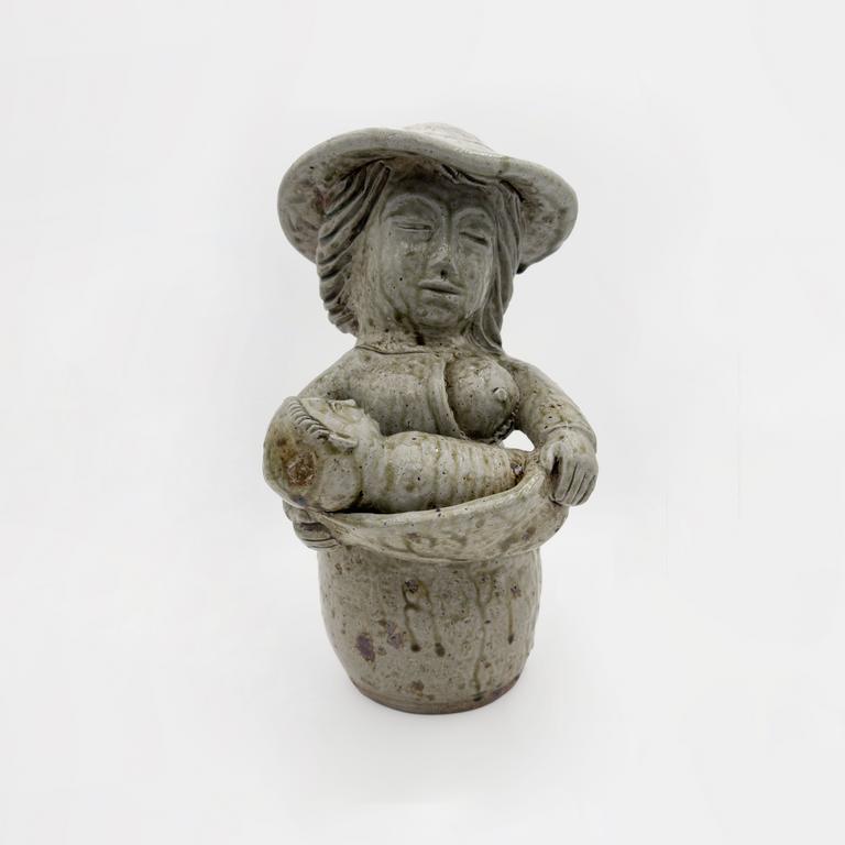 Catalogue raisonné, Jean & Jacqueline Lerat, Maternité au chapeau avec un sein nu, 1947