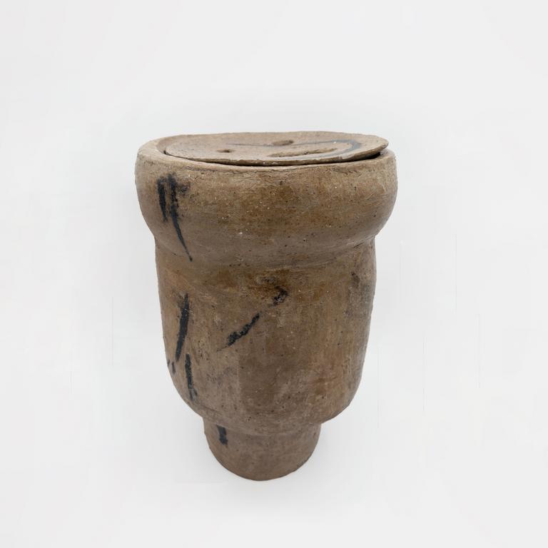 Catalogue raisonné, Jean & Jacqueline Lerat, Trois cylindes avec couvercle, 1961