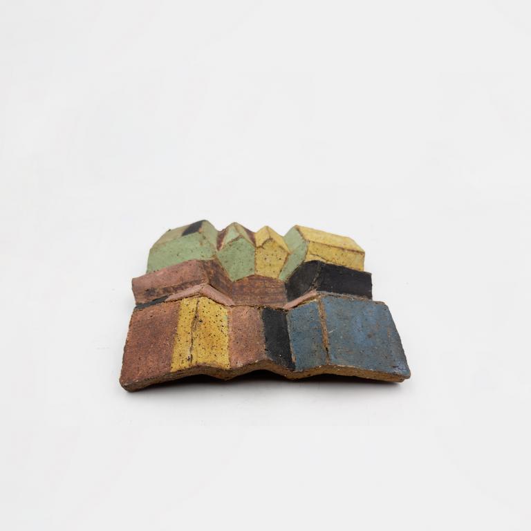 Catalogue raisonné, Jean & Jacqueline Lerat, Pliage bleu, 1976