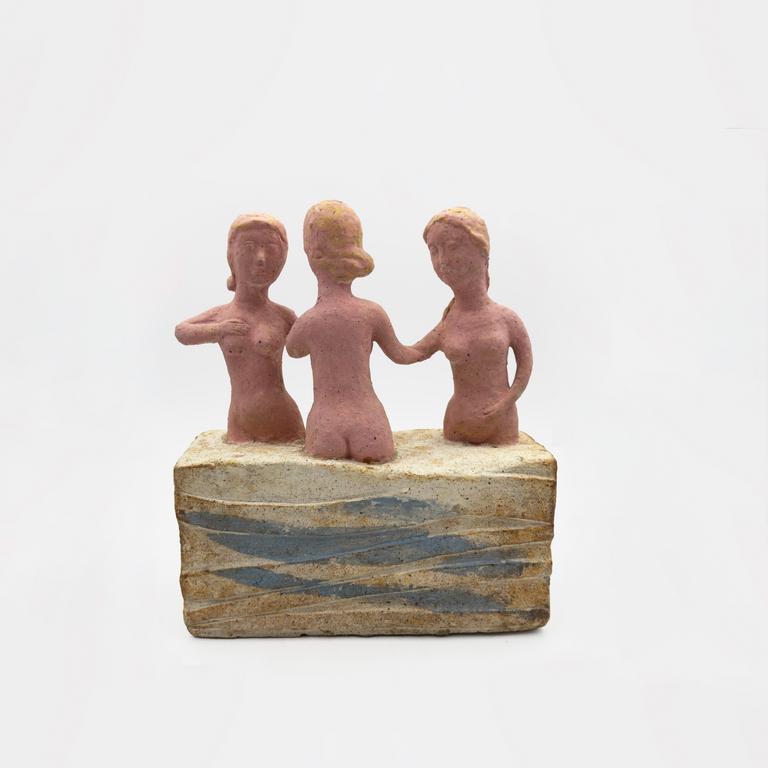 Catalogue raisonné, Jean & Jacqueline Lerat, Trois baigneuses, 1980