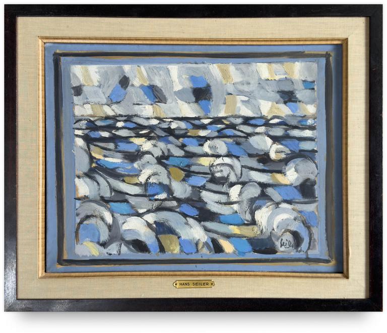 Catalogue raisonné, Hans Seiler, Les Vagues, 1952
