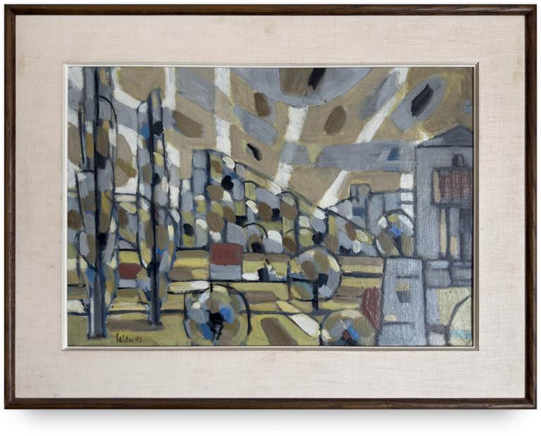 Catalogue raisonné, Hans Seiler, Paysage, 1957