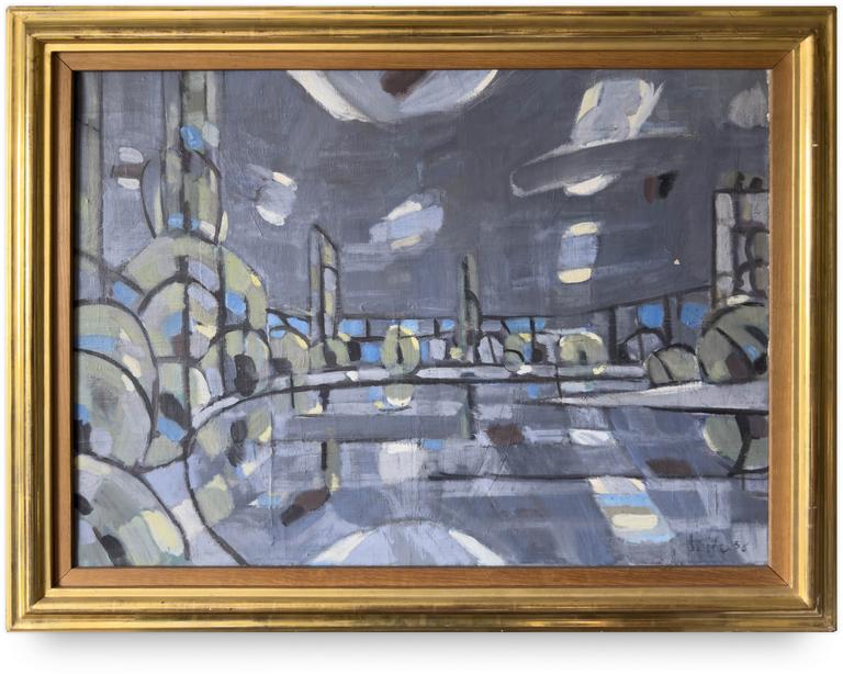 Catalogue raisonné, Hans Seiler, La Courbe de la Dordogne, 1956
